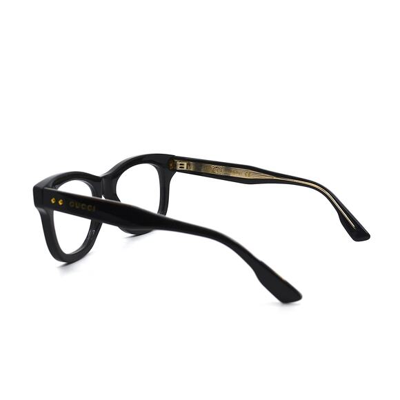 NEW GUCCI GG1086O 001 BLACK AUTHENTIC EYEGLASSES FRAME - Picture 4 of 12
